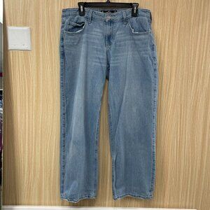Hollister Light Blue Straight-Leg Jeans